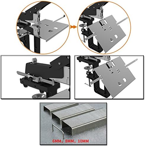 Miniatura 5 de Grapadora eléctrica de la puntada de la silla de montar, SH-04 máquina obligatoria automática de la silla de montar de la máquina obligatoria plana