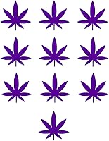 Vista 1 de 10 calcomanías de hojas de marihuana para planchar en hojas de cannabis, transferencia de calor, calcomanía de malezas, aplicar en menos de 5