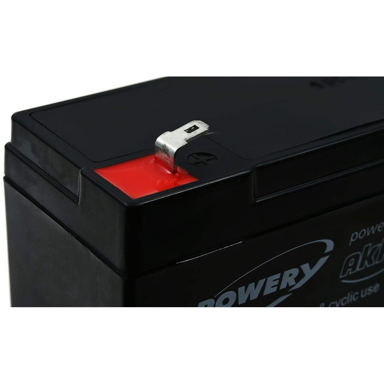 Batteria al Piombo sigillata Ricaricabile da 6 V e 4 Ah. Ideale per Giocattoli da Cavalcare, torce, sistemi di Allarme, ups e Molto Altro Ancora.