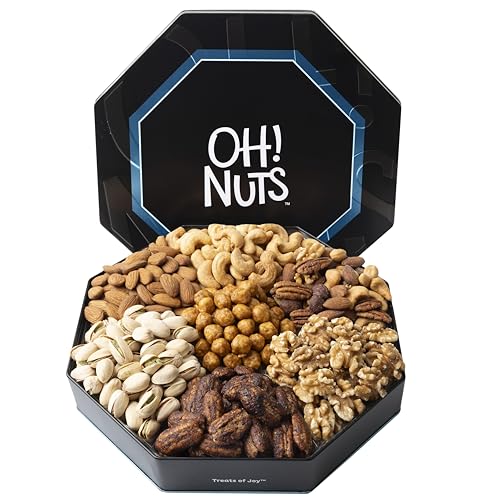 Oh! Nuts 7-Section Assorted Nuts Tin