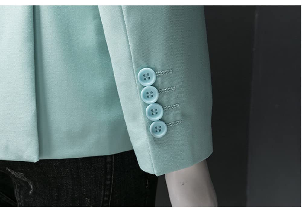 Sakko,Anzug Mantel 1 Knopf Lila Jacken Mantel Reine Farbe Blazer Regular Fit Formal Business Anzug Jacken Elegant Formal Anzug Jacke Geeignet Für Party Hochzeit Smoking