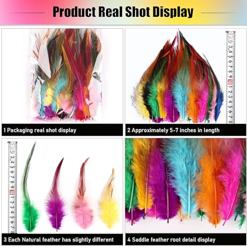 image for iHUFeather 120pcs 5-7