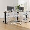 DUMOS Drafting Chair - Ergonomic Tall Office for Standing Desk, Counter with Height Adjustable and Comfortable Lumbar Support, Fixed Armrests, Grey