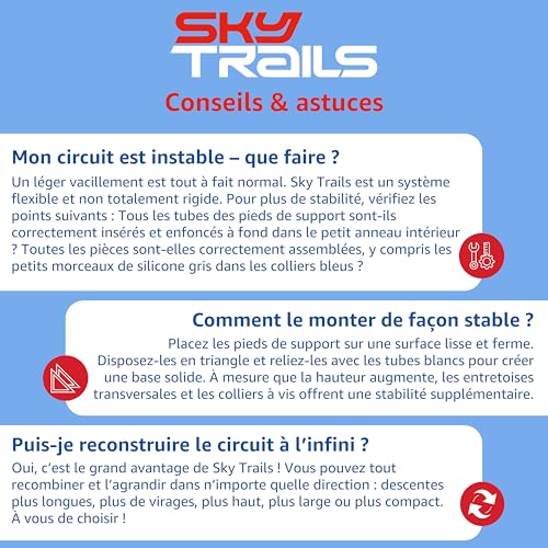 Sky Trails | Construction Pack | Jouets de Construction & Set d'accessoires à Construire | Crée Ton Propre Monde Sky Trails personnalisé et Plein d'imagination | 71975 - vue 7