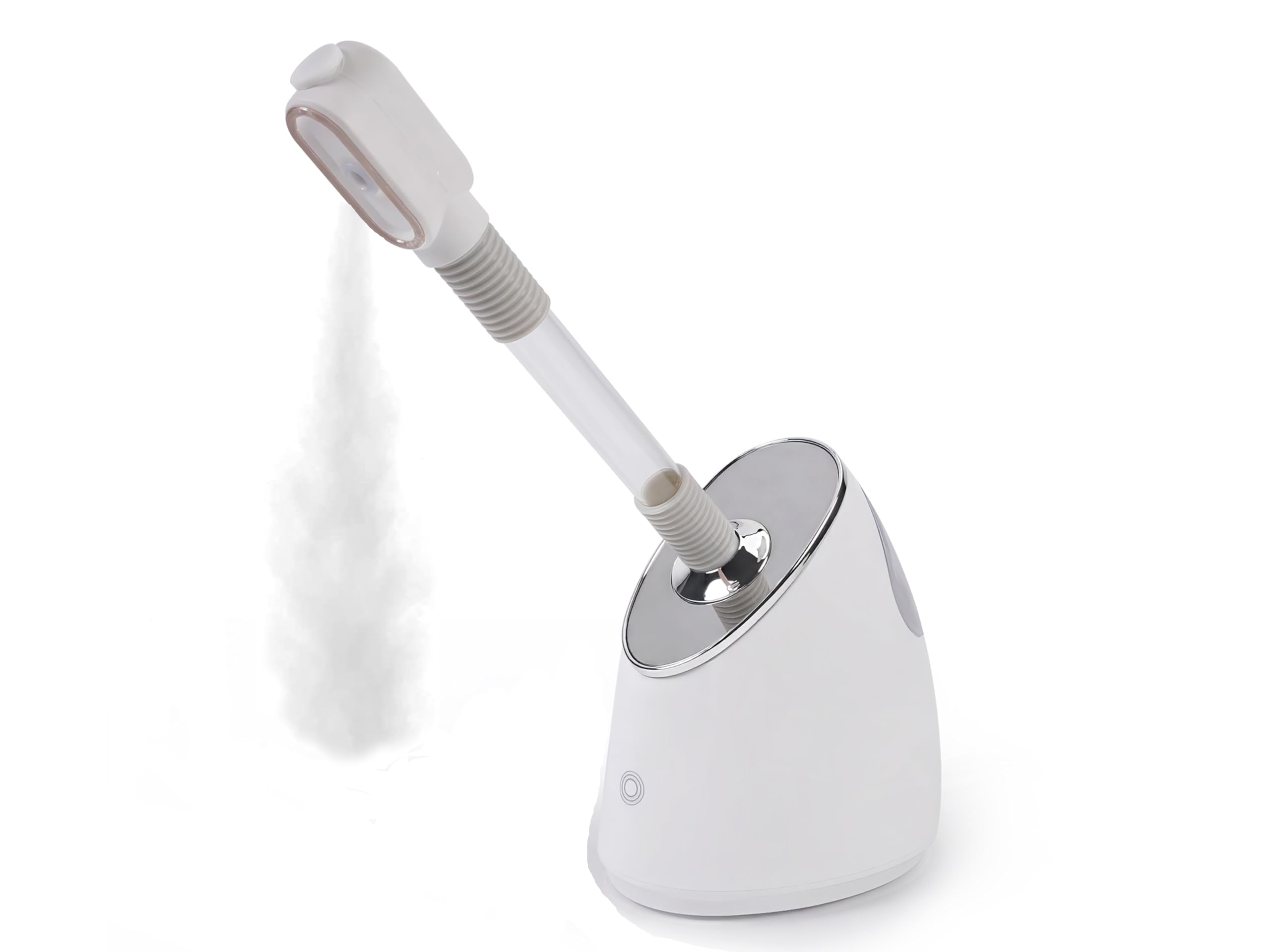 Vaporisateur facial extensible, humidificateur à chaud pour un nettoyage en profondeur de la peau, Vaporisateur facial nano ionique pour le spa facial, Arroseur rotatif à 360 degrés