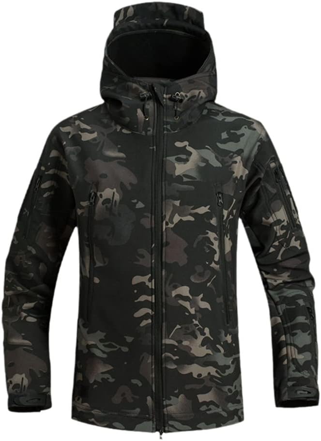 Mens Outdoor Jacket Military Tactical Windproof Waterproof Lightweight Breathable Comfortable Hiking Men