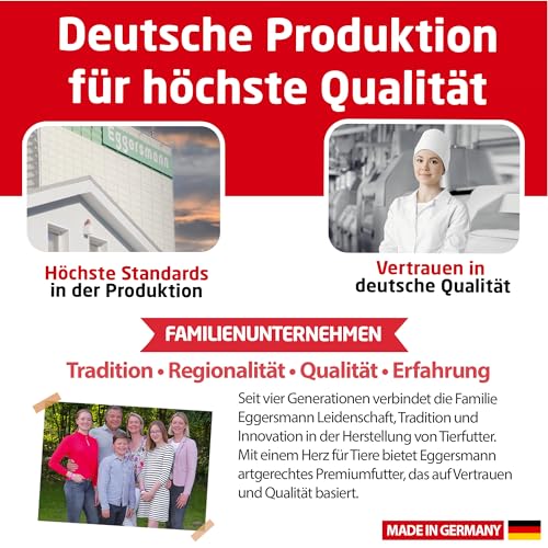 Foto von Eggersmann Mein Pferdefutter Profi Aminoral 6 kg – Konzentrat mit essentiellen Aminosäuren – Unterstützt den Muskelaufbau, die Rittigkeit & Ausdauer – Ergänzungsfuttermittel ideal für Sportpferde