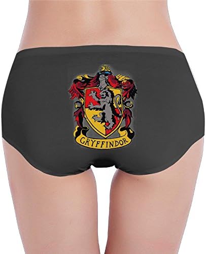 Womens Harry Potter Gryffindor Hogwarts Logo Comfortable Low-rise Panties