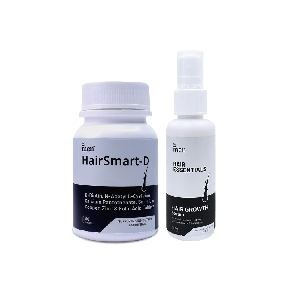 ForMen Biotin Tablets For Men | With Hair Growth Serum | Reduce Hair Thinning, Helps To Maintain Healthy Hair (B0BGPZBYJ3) Amazon Price History, Amazon Price Tracker
