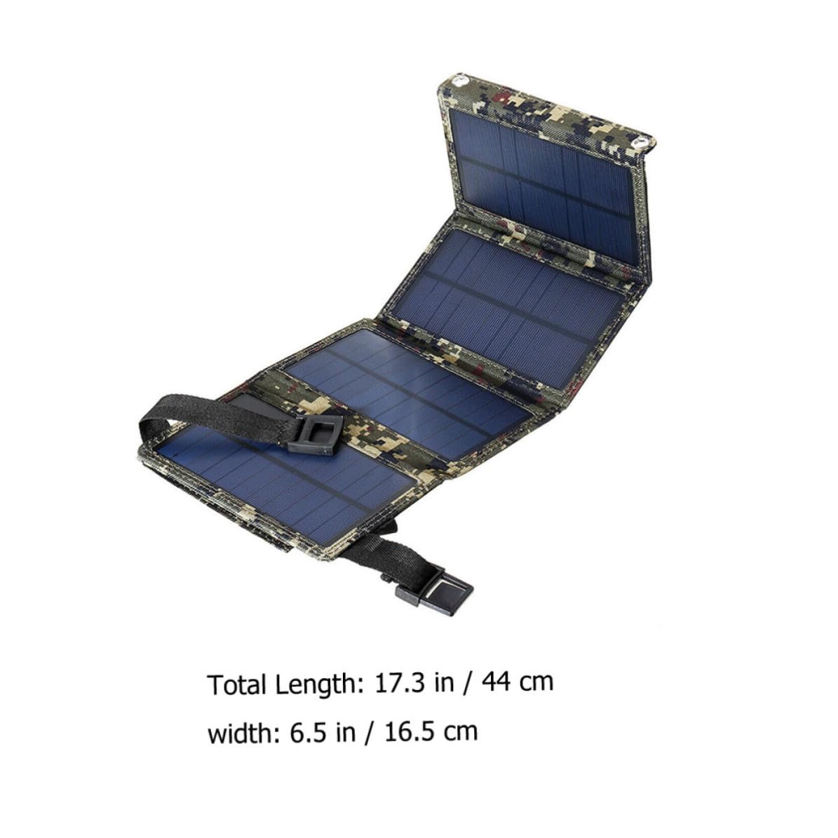 Cargador Solar Plegable Portátil USB 10w 5v de Pet