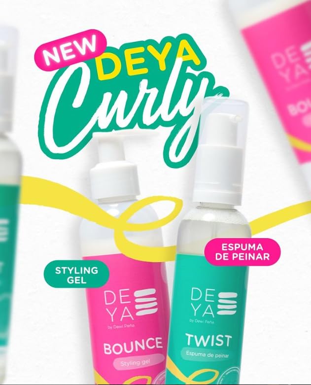 Miniatura 3 de DEYA by Dewi Peña BOUNCE - Gel de peinado para cabello rizado que define 8 onzas