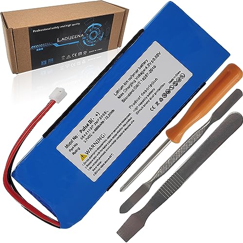 LAQUEENA 5542110P 6000mAh Battery Compatible with Pulse 2 3 Waterproof Bluetooth Speaker with Tools Battery Part NO Pulse2 Pulse3 JMP200SL