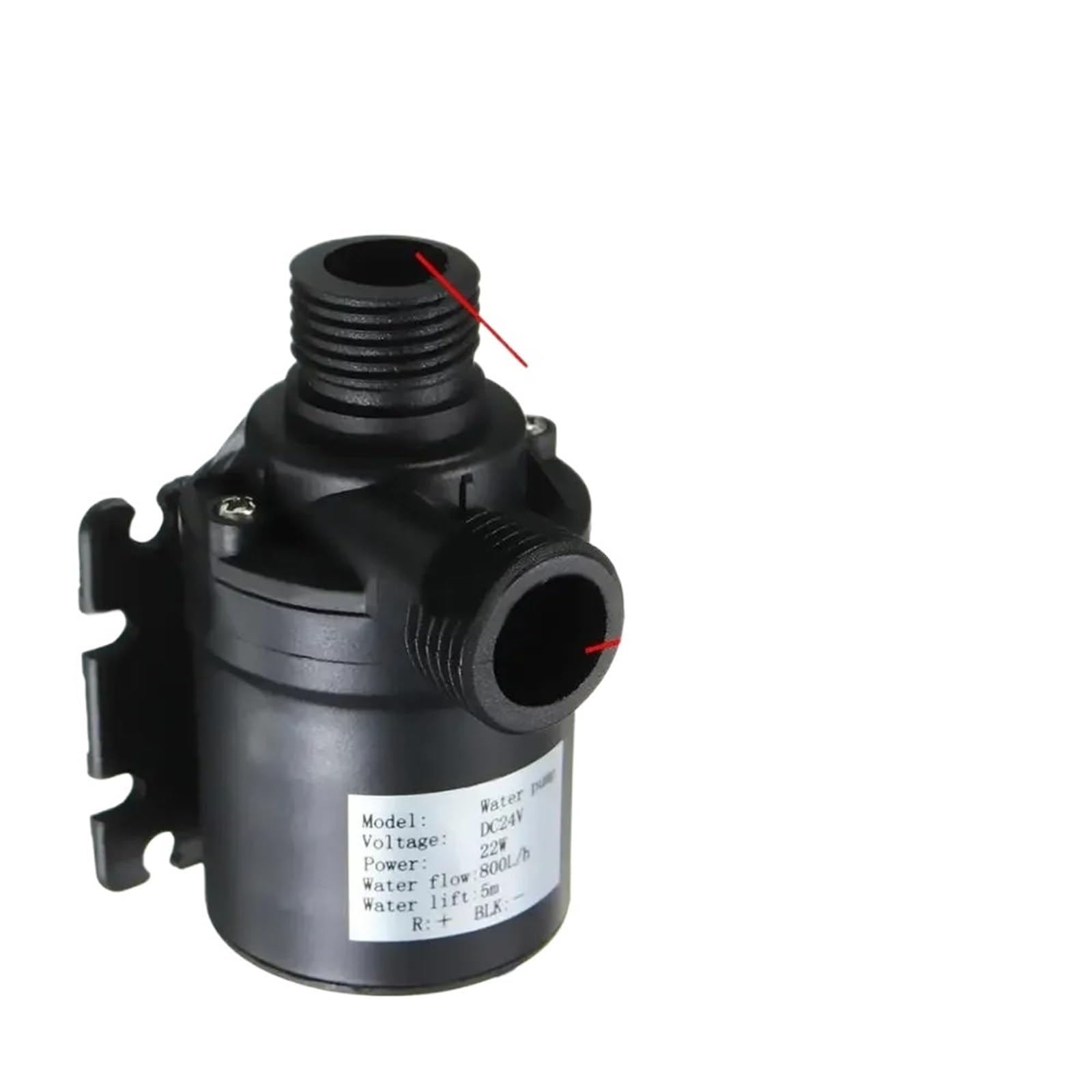 1 szt. 800 l/h 5 m DC 12 V 24 V solarny silnik bezszczotkowy pompa wodna z obiegiem wody zanurzeniowe pompy wodne (złącze 12 V DC)