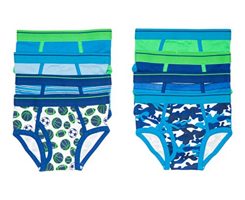 Trimfit Boys Soft 100% Cotton Tagless Briefs Underwear 8 Pack4