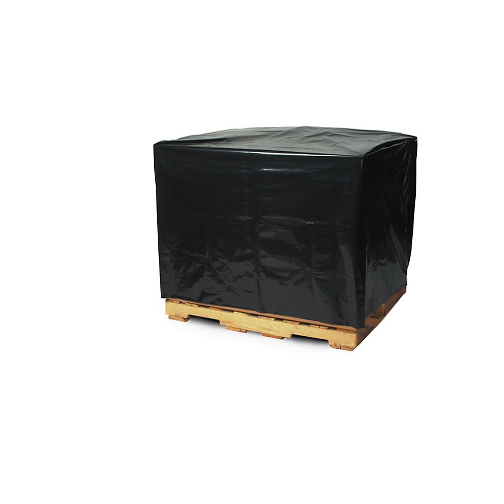 48 x 42 x 48" - 3 Mil Black Pallet Covers
