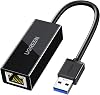 Ugreen USB 3.0 to RJ45 Gigabit Ethernet Dönüştürücü Adaptör Siyah