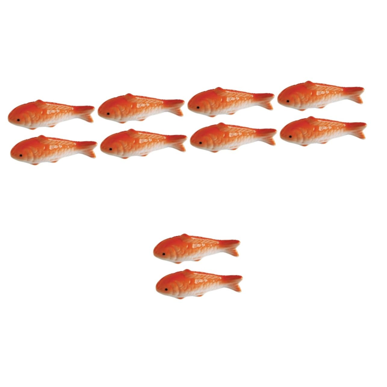 ABOOFAN Lot De 5 Décorations Daquarium sous-Marines Adorables Figurines De Poisson 2 Pièces X 5