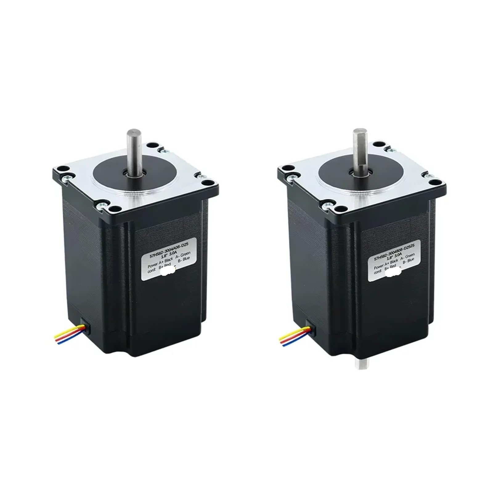 Moteur pas à pas Nema 23 57HS82 robuste à double arbre 4.0A - 7