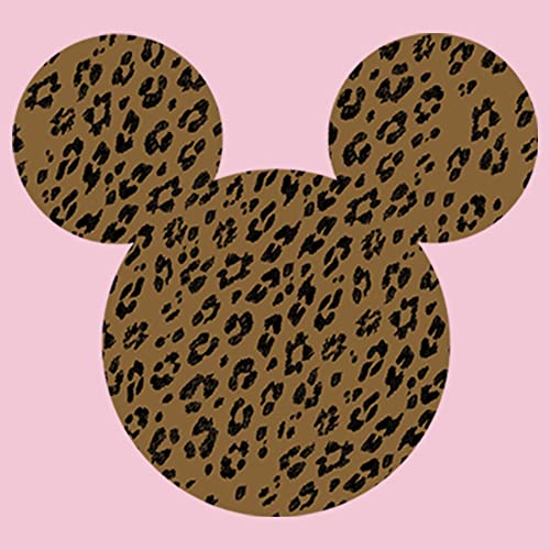 Disney Characters Cheetah Mouse Girl's Heather Crew Tee2