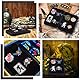 NBEADS 1 Set Taktische Militär Patch Holder, 4 Loses Blatt Patches Abzeichen Display Tuch Goldrute Kampf Moral Patch Halter Platte Klett-Teller Für Schmuck Display Buttons-Abzeichen-Kollektionen