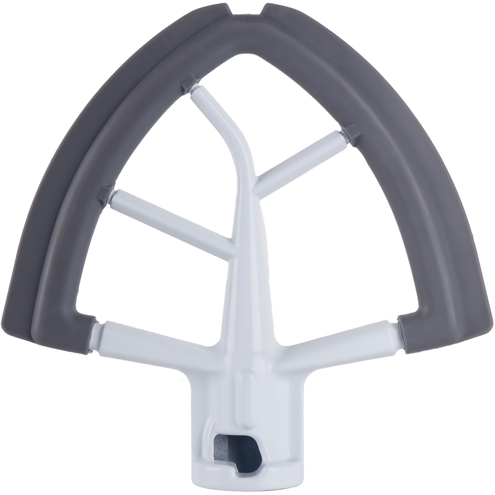 Flex Edge Beater Compatible with Compatible with 4.5-5 Quart Tilt-Head Stand Mixers, KitchenAid Mixer Attachments, Paddle with Scraper, Flexible Silicone Edges