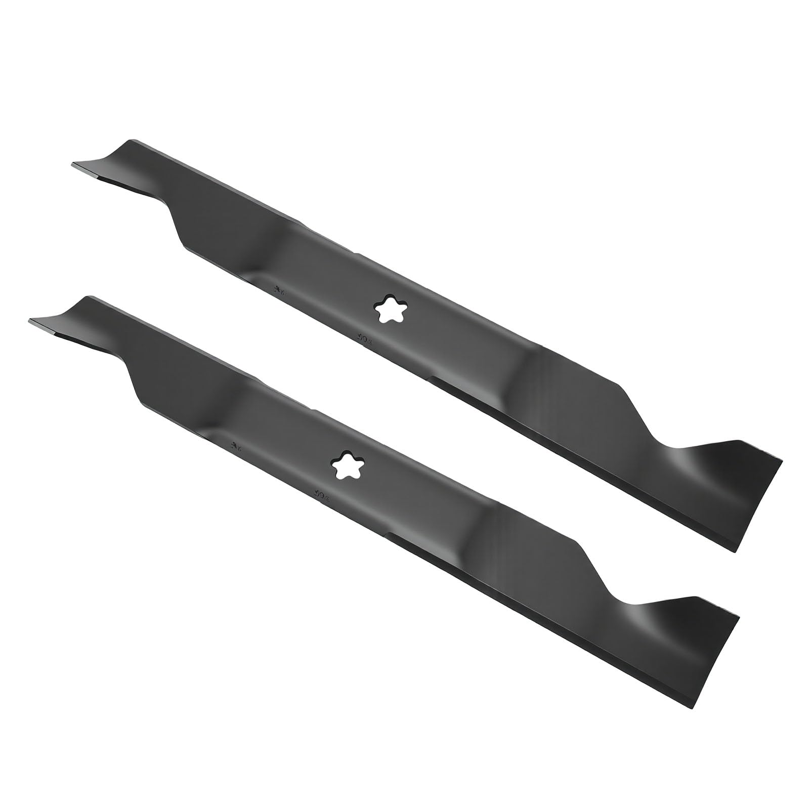 Topiky 2 Cuchillas de Repuesto para Cortacésped de Alta Elevación YTH22V46 YTH22K46 YTH2146 YTH20K46 YT46LS, Cuchilla de Cortacésped de 46 Pulgadas, Cuchillas de Corte de Acero Al Carbono para