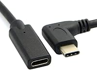 Vista 13 de Cable de extensión USB C de 0.6 pies, cable extensor USB tipo C 3.1 Gen2 macho a hembra, video 4K/datos de 10 Gbps/100 W, cable de extensión USB-C