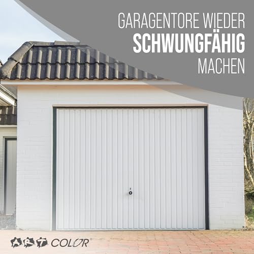 Garagentorfeder Paar (2 Stück) Universal Zugfeder - in 9 verschiedenen Größen erhältlich - verzinkte Garagentor Federn aus Manganstahl - (485x64x7,5mm / Zugkraft: 230kg)