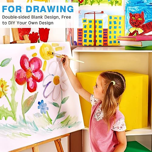 Image of Frienda 50 Pack Foam Board 16 X 20 Inch White for School Art Projects | Rigid Foam Core Double Sided Surface, Lightweight for School Projects Crafts Presentations Office Displays Wedding Artwork