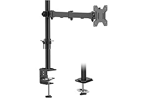 Elevate Your Workspace: Single Monitor Mount Stand, Your Ergonomic Solution