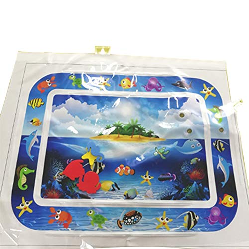 OWSOO Tapete inflável para bebês na água, para crianças de 4 a 6 anos, para crianças de 4 a 6 anos.