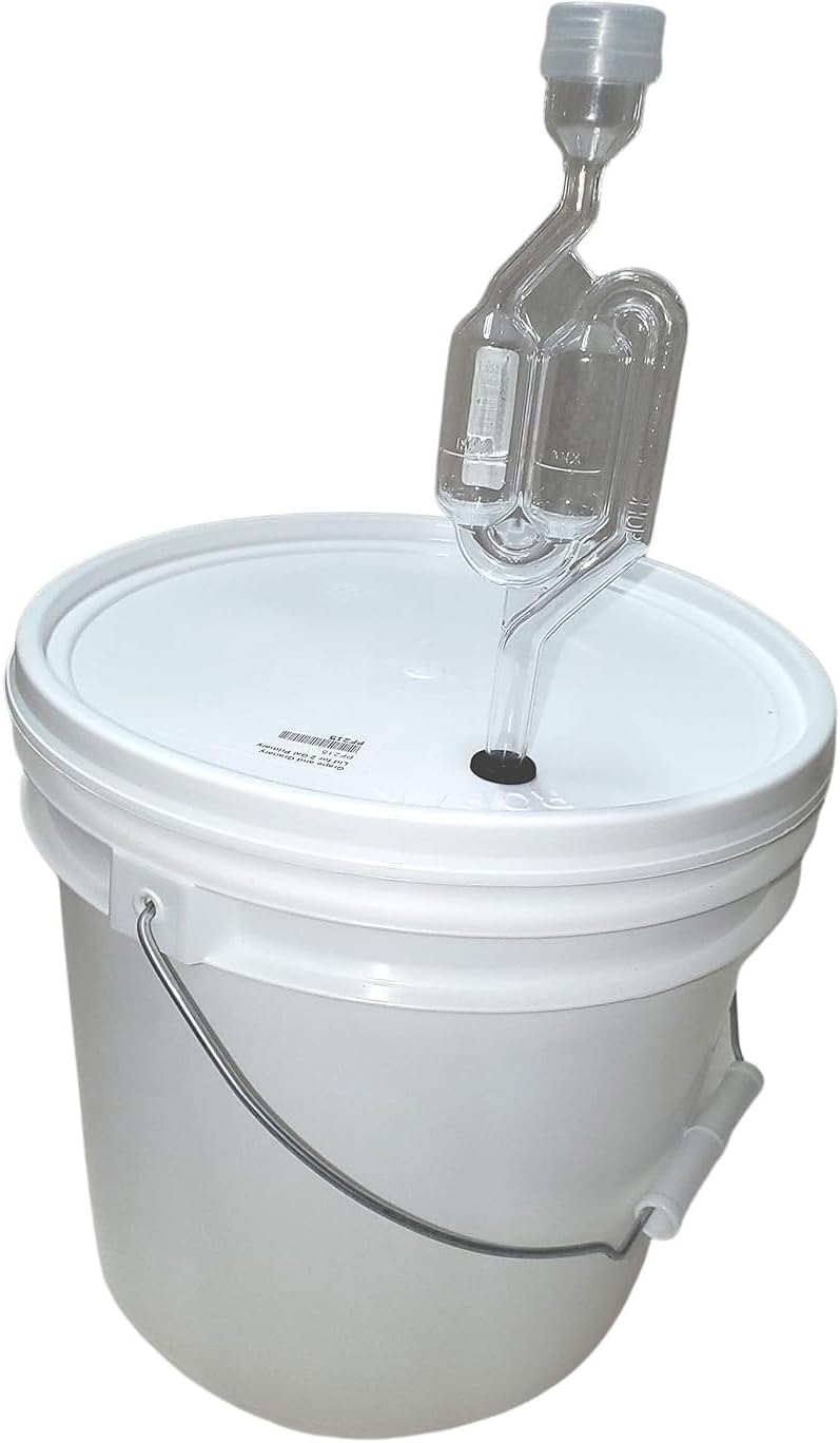 2 Gallon Primary Fermenter with Lid and Airlock