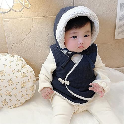 Newborn Baby Infant Girls Boys Spring Winter Warm Thick Vest Clothes Thermal Top3