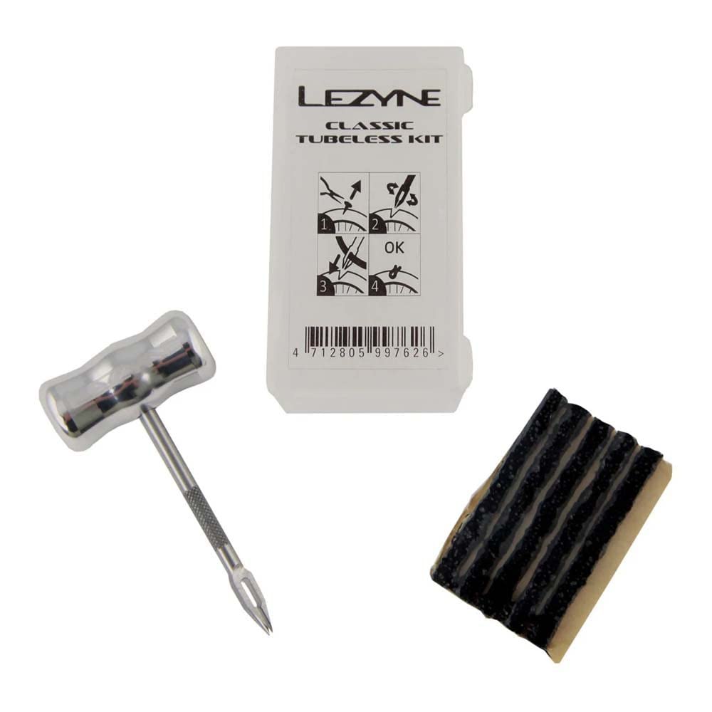LEZYNE Tubeless-Reparaturset-Zubehör im Karton mit 24 Stück.