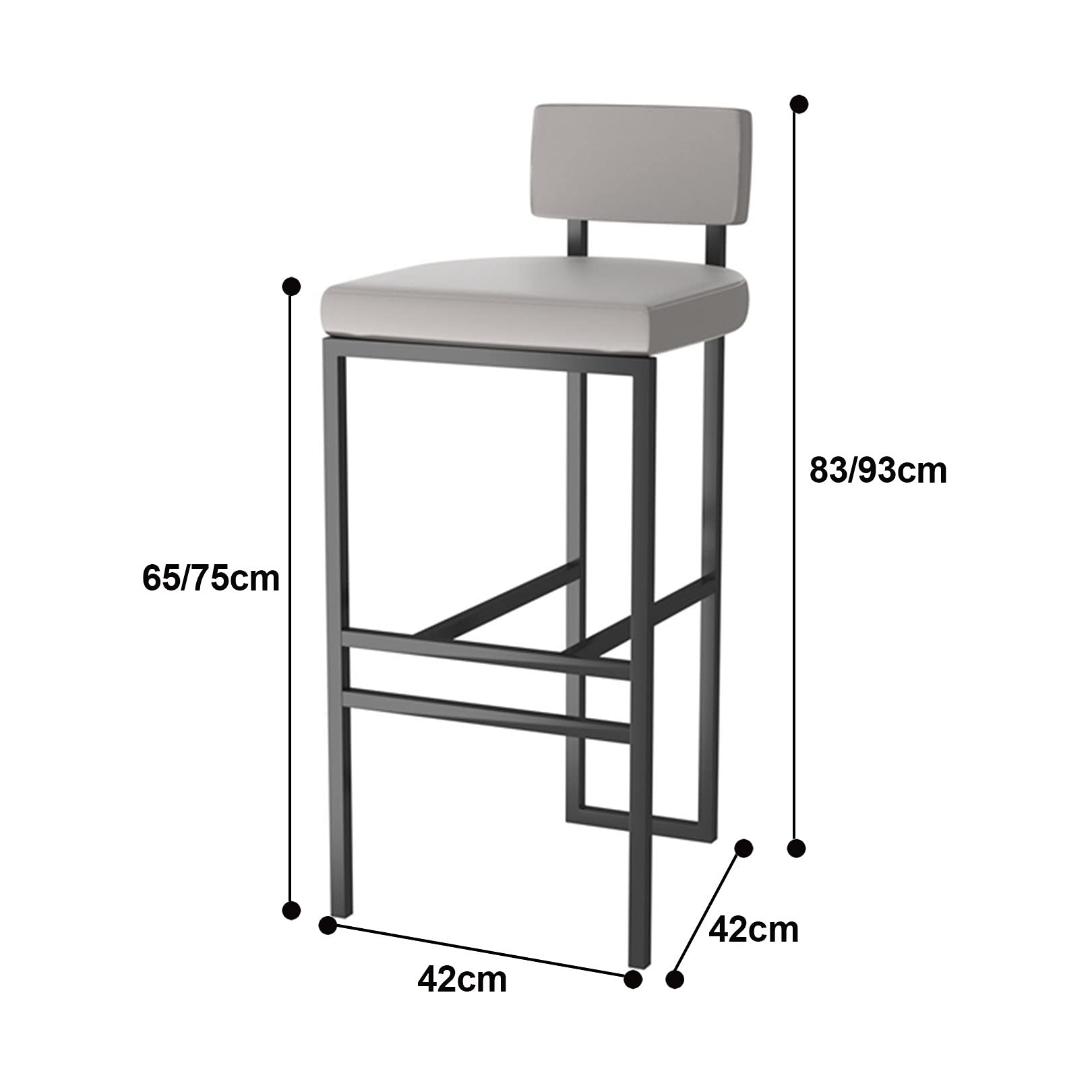 モダン バースツール グレー 2脚セット 楽天市場】カウンター