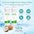 Water Filter and Housing Combo Pack: Includes (1) SimPure 40/200 Micron Spin Down Sediment Filter, (3) Whole House Housings with (1) PP Sediment, (2) CTO Carbon
