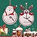 Christmas Countdown, Wooden Advent Calendar, Christmas Decor, Set of 3, Countdown to Christmas Calendar for All Ages,1