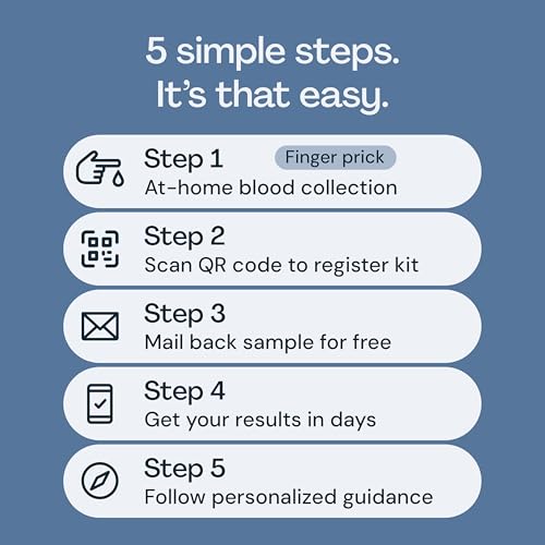 Image of Everlywell At-Home Hepatitis C Test Collection Kit for Women and Men. Get Discreet, Accurate Results at Home from a CLIA-Certified Lab Within Days, for Ages 18 Plus