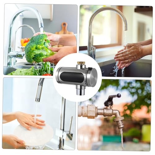 Chauffe-eau sans réservoir Toddmomy robinet eau chaude instantanée LED