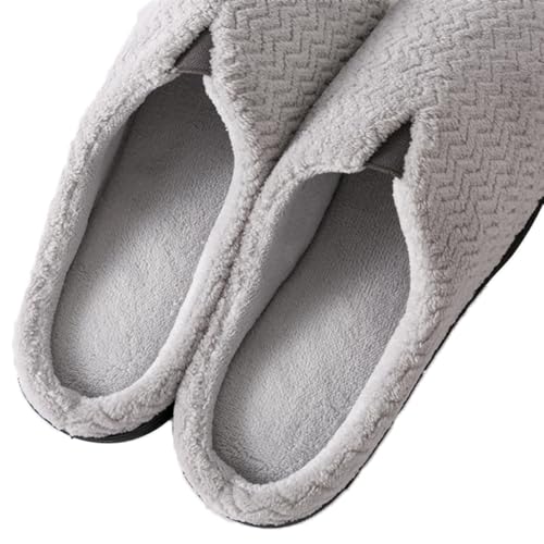 Roxoni Women's Comfort Soft Winter Memory Foam Clog House Slipper3