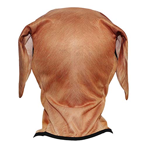 Image of WTACTFUL 3D Animal Ears Balaclava, Breathable Face Mask for Halloween