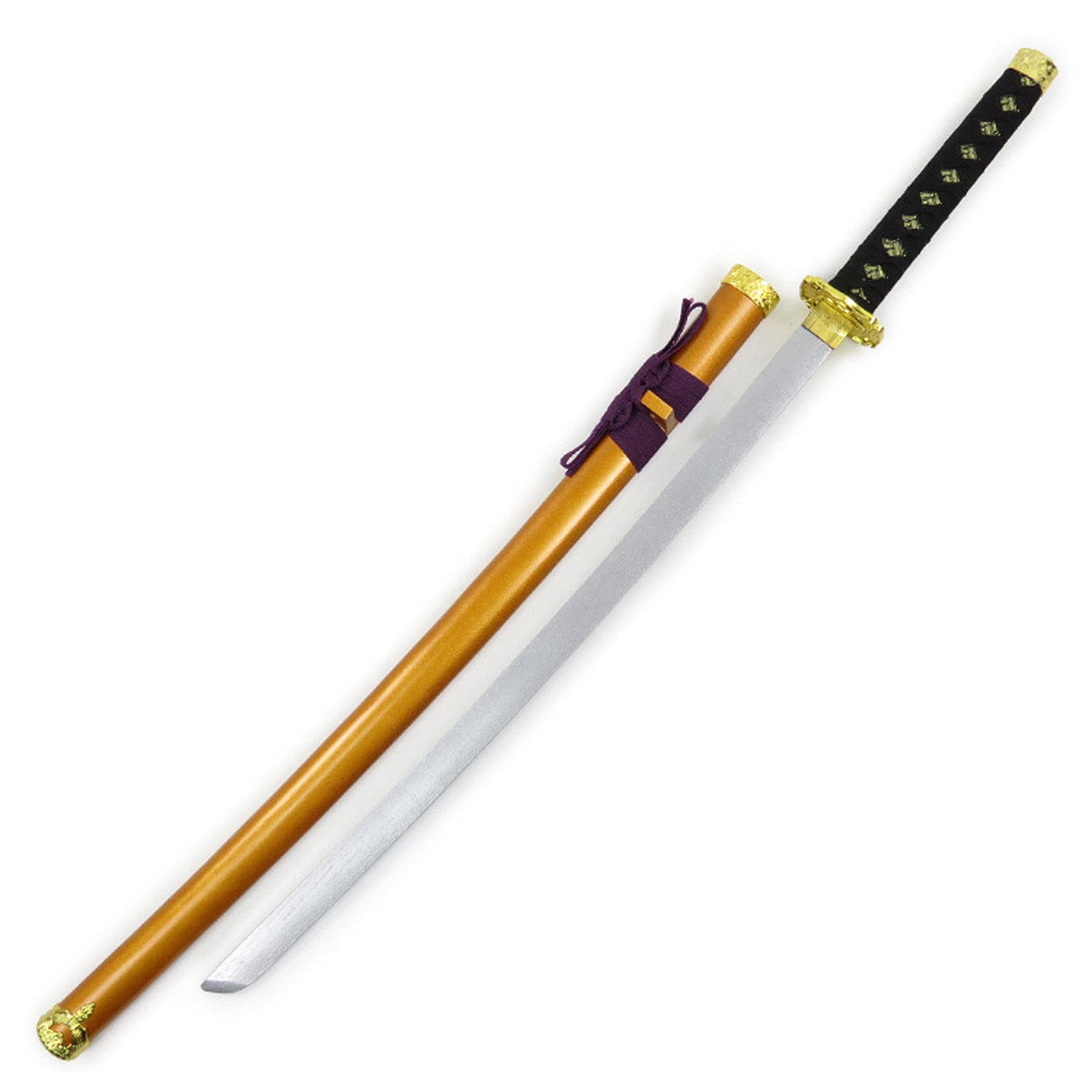 Buy ZHXY Wooden Samurai Blade Demon Slayer Cosplay Katanas,Martial Arts