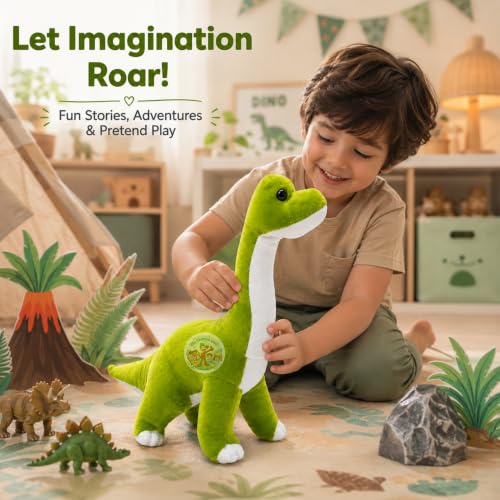 Image of Chi-Chimpu Toyss Dinosaur Soft Toy 30cm | Cute Plush Dinosaur Stuffed Animal for Kids | Soft Hugging Toy | Dinosaur Toy | Gift for Kids