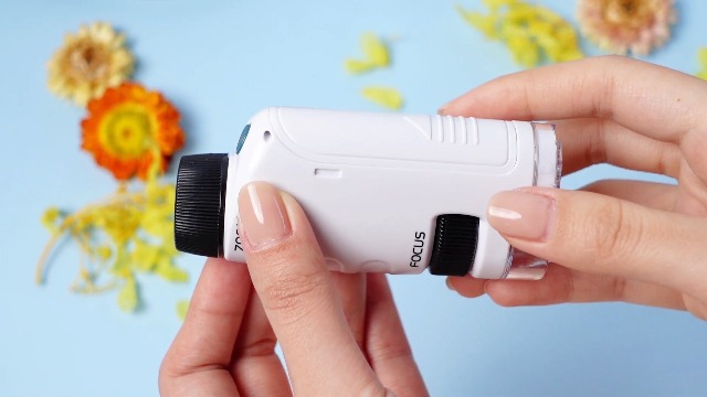 Amazon.com: Tellegloww 6 Pack Pocket Microscope, 60x-120x LED