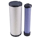 DVPARTS Outer & Inner Air Filters 063-8019-00 063-8020-00 Compatible with Bad Boy Mowers Outlaw,