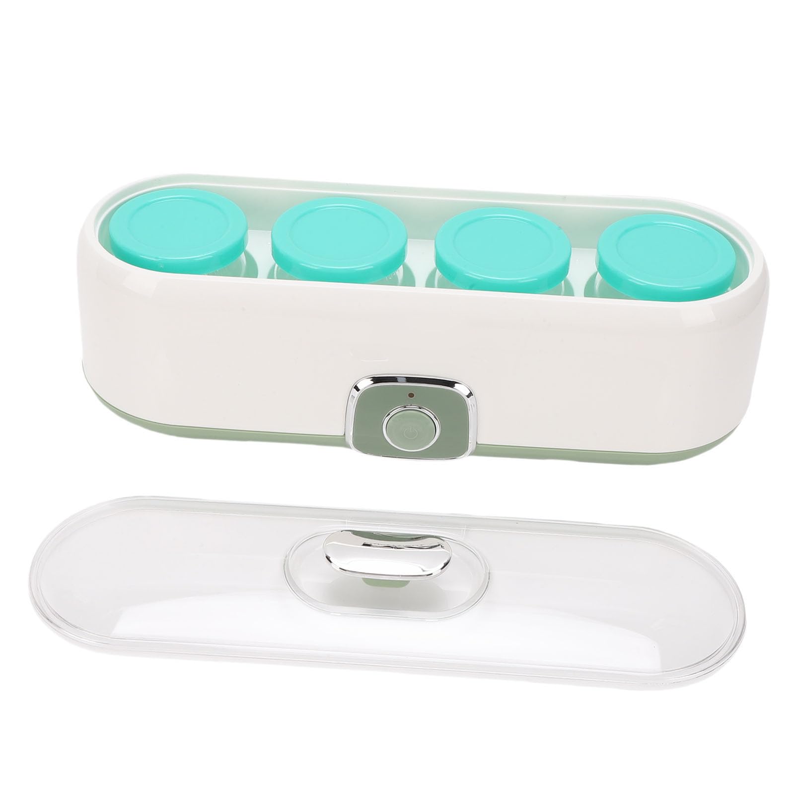 Fafeicy Macchina Yogurtiera Automatica Digitale 7 Vasetti in Vetro 1.2L,