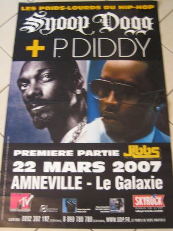Générique Snoop Dogg - P.Diddy - 80X120Cm Affiche/Poster