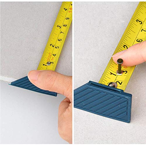 WLLP Drywall Axe All-in-one Hand Tool with Measuring Tape and Utility Knife – Measure, Mark and Cut Drywall, Shingles, Insulation, Tile, Carpet, Foam