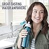 Brita-Plastic-Water-Filter-Bottle-26-Ounce-1-Sea-Glass Brita Insulated Filtered Water Bottle with Straw, Reusable, Christmas Gift and Stocking Stuffer For Men and Women, BPA Free Plastic, Sea Glass, 26 Ounce