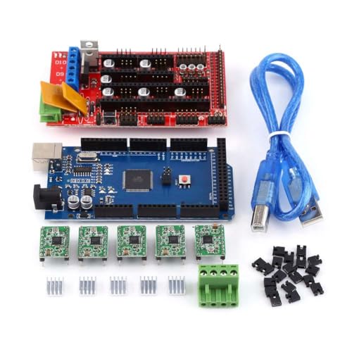 3D Printer Kit: RAMPS 1.4, MEGA 2560 R3, A4988, USB, Jumper